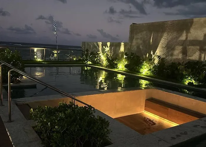 Flat De Luxo Beira-Mar Em Porto De Galinhas